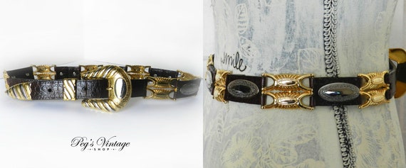 Vintage brown concho belt with silver accents Vintage Mid-century Native American Navajo Sterling Silver  main image 2
