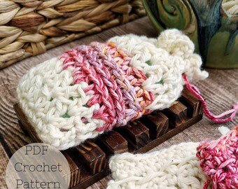 Soap Saver Crochet Pattern | Desert Highway Soap Saver | Digital PDF pattern ONLY