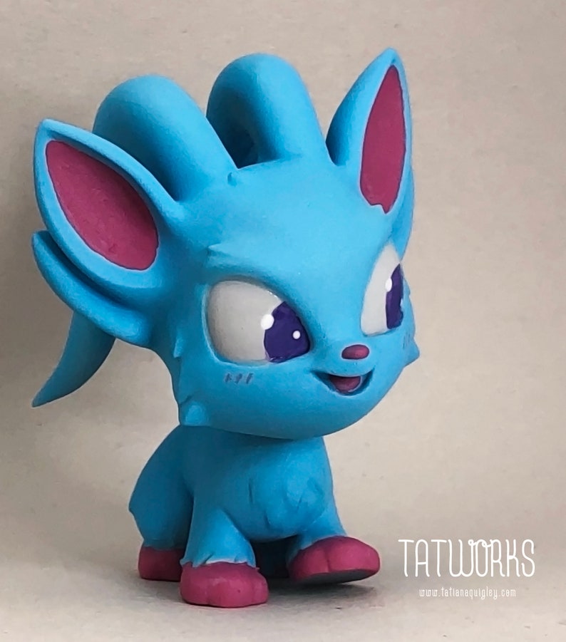 Neopets Acara 2.5 inch figurine | Etsy