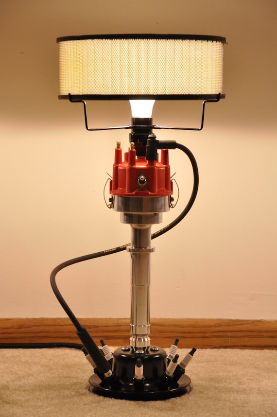 hotrod Distributor lamp Speed Ford The Racing gift Mopar by Original men's Chevy Performance Lamps Mancave l1cFKJ
