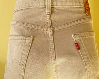 levis 505 tan jeans