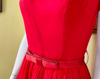 Red Cocktail Dress Etsy Red Cocktail Dress Etsy