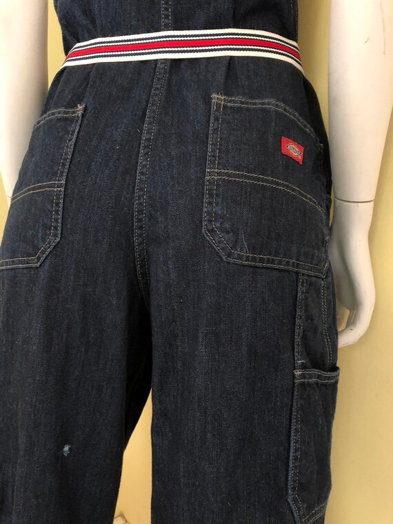 1980-90's, Dickies, Cotton, Dark Rinse, Blue Denim