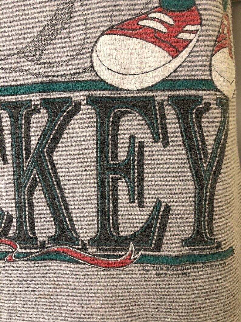 Vintage Mickey Mouse Sherry/'s Best Walt Disney Company made in USA size M 100/% Cotton T Shirt