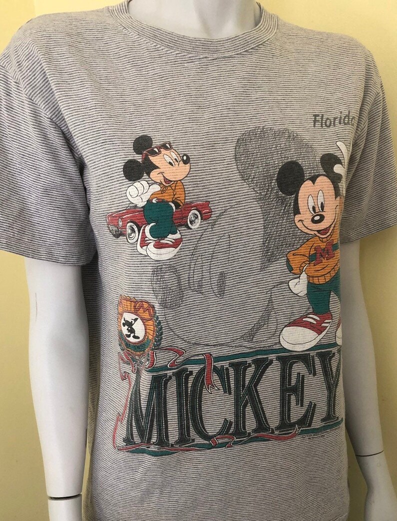 Vintage Mickey Mouse Sherry/'s Best Walt Disney Company made in USA size M 100/% Cotton T Shirt