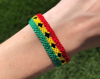 Ghana Flag Bracelet