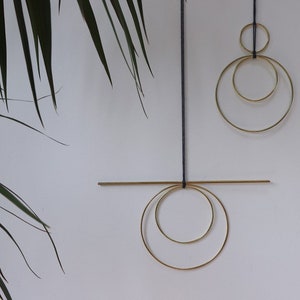 Brass Gold wall hanging