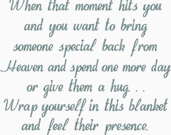 When That Moment Hits You Sympathy Embroidery Label Design