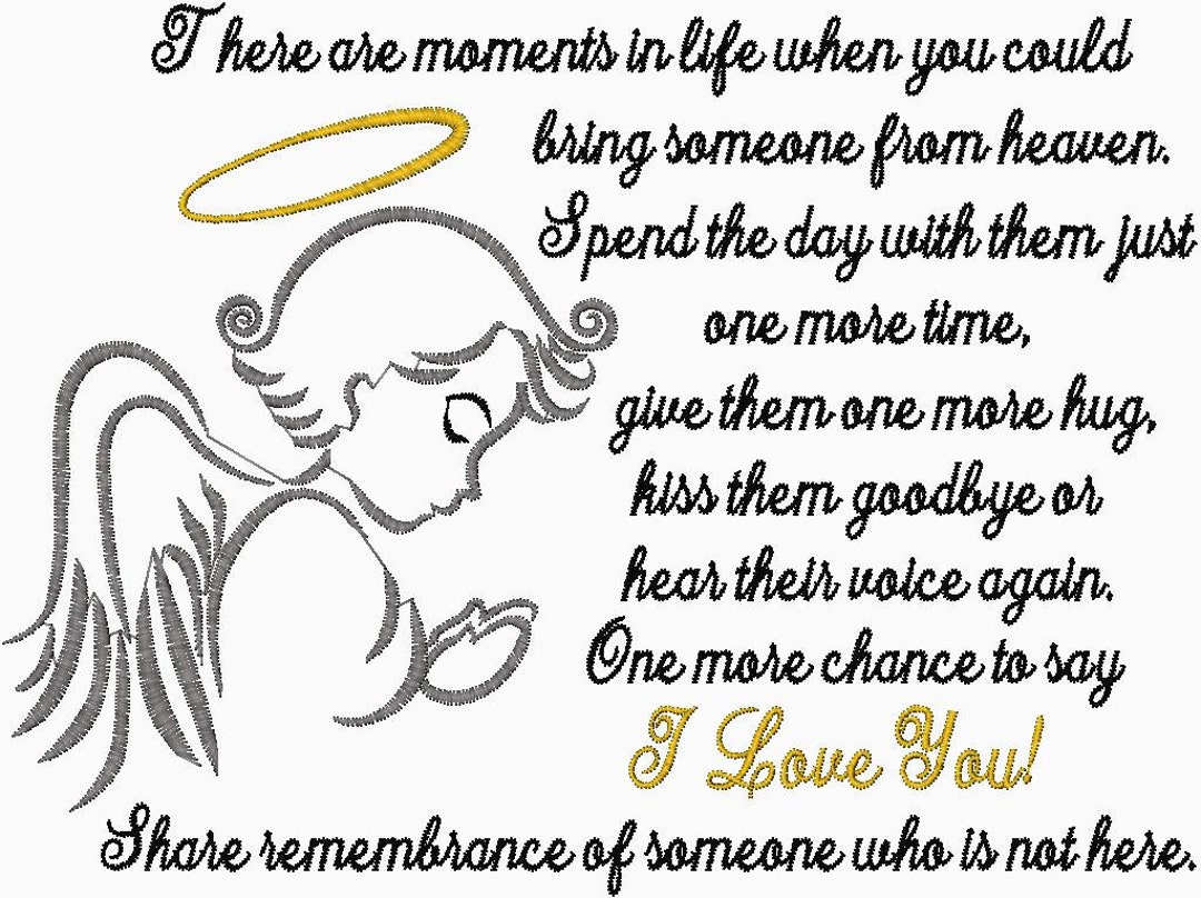 There Are Moments in Life When You Could Bring Someone From Heaven ...