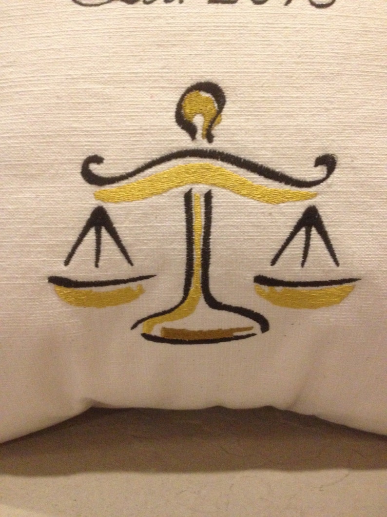 Legal Justice Scales Embroidery Design SEE 2nd and 3rd Etsy