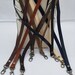 Leather neck lanyard 