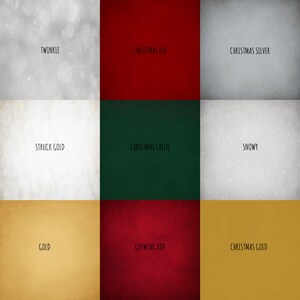 9 CHRISTMAS Digital Backgrounds for Graphic Design, Photography, Video, Invitations, Cards, Posters, Banners, Social Media Posts