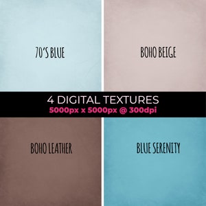 4 DIGITAL BACKGROUNDS - BoHo Astrid! Use for Photography, Video, Portraits, Digital Art, Media, Design, Digital Journals, Replace Background