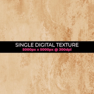 May include: A digital texture with a distressed, aged appearance. The background is a warm, light brown with darker brown and tan variations. The text "SINGLE DIGITAL TEXTURE" is in white on a black band.
