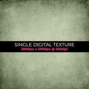 Puede incluir: Imagen de textura digital con un fondo verde apagado y una pancarta negra en el centro. La pancarta contiene texto blanco que dice "SINGLE DIGITAL TEXTURE" y las dimensiones de la imagen.