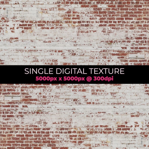 OLD BRICK WALL - Digital Background for Photography, Video, Products, Backdrop, Texture Overlay, Graphic Design, Magazine & Book Covers