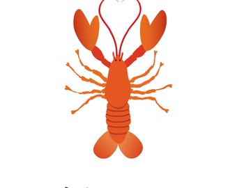 Lobster (4x4 Card)