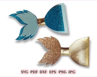 Free Free Svg Mermaid Tail Bow 950 SVG PNG EPS DXF File