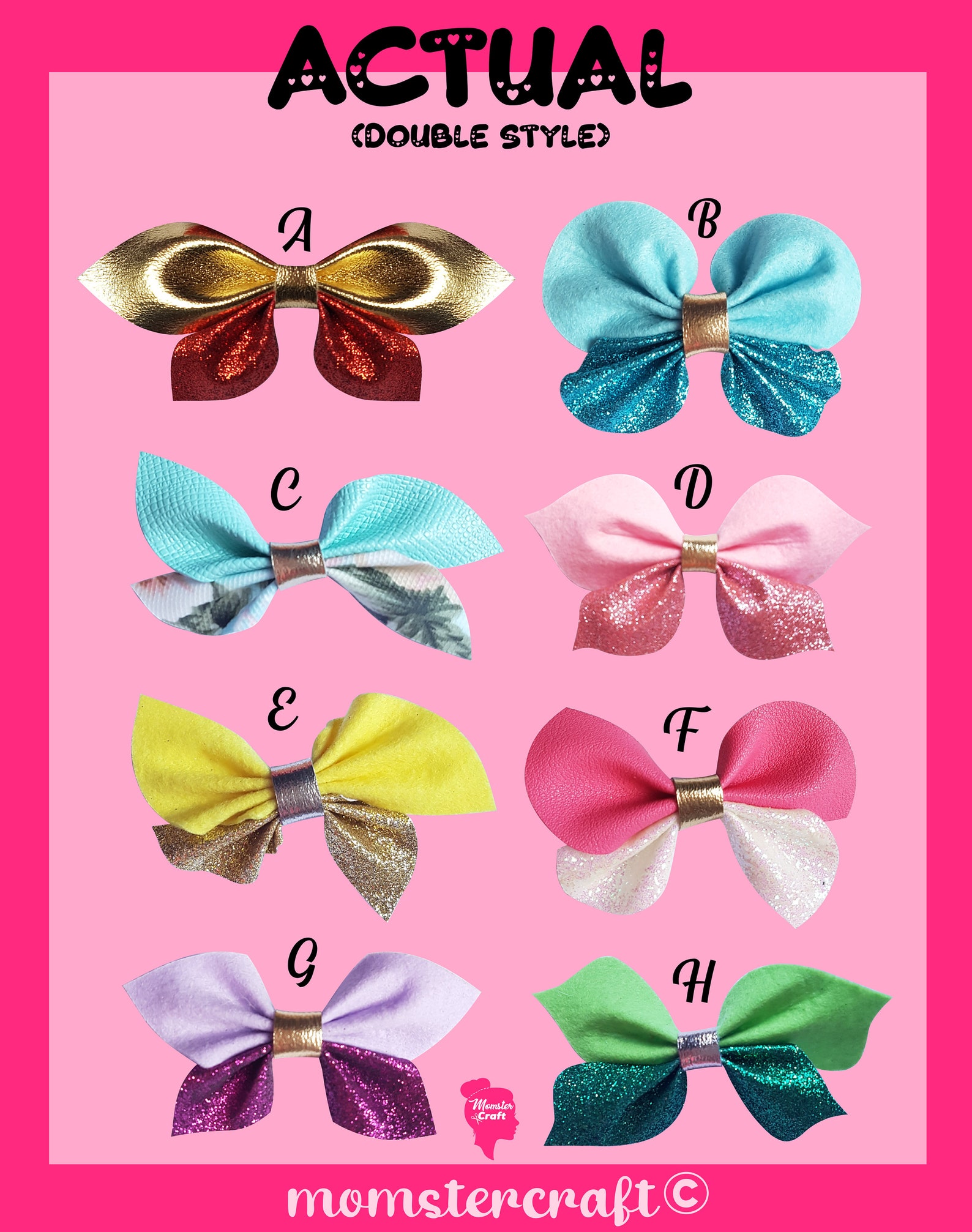 Pinch Bow Template SVG Bow SVG Bow Template Hair Bow | Etsy