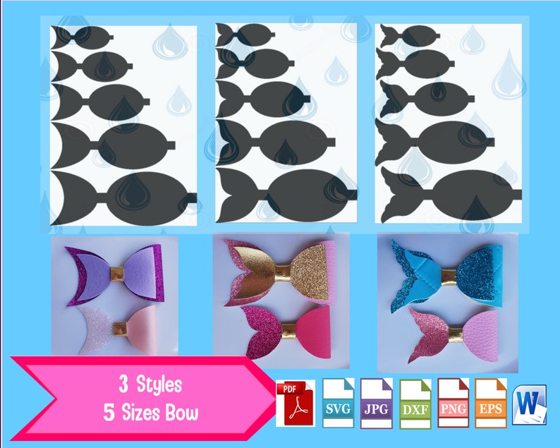 Free Free 85 Mermaid Tail Bow Svg SVG PNG EPS DXF File