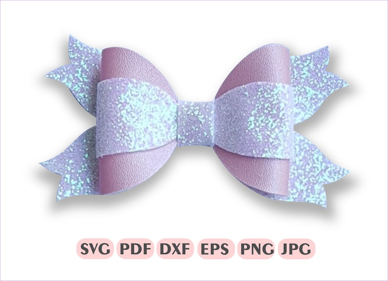 Hair Bow Template SVG Bow SVG Bow Template Hair Bow Etsy