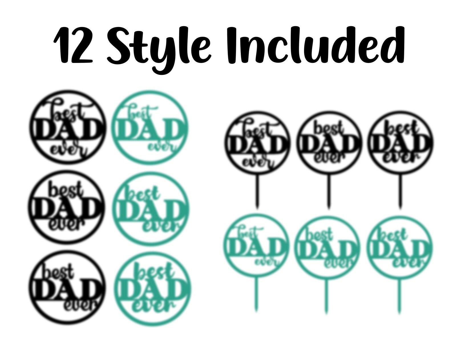 Free Free 244 Happy Father's Day Cake Topper Svg SVG PNG EPS DXF File