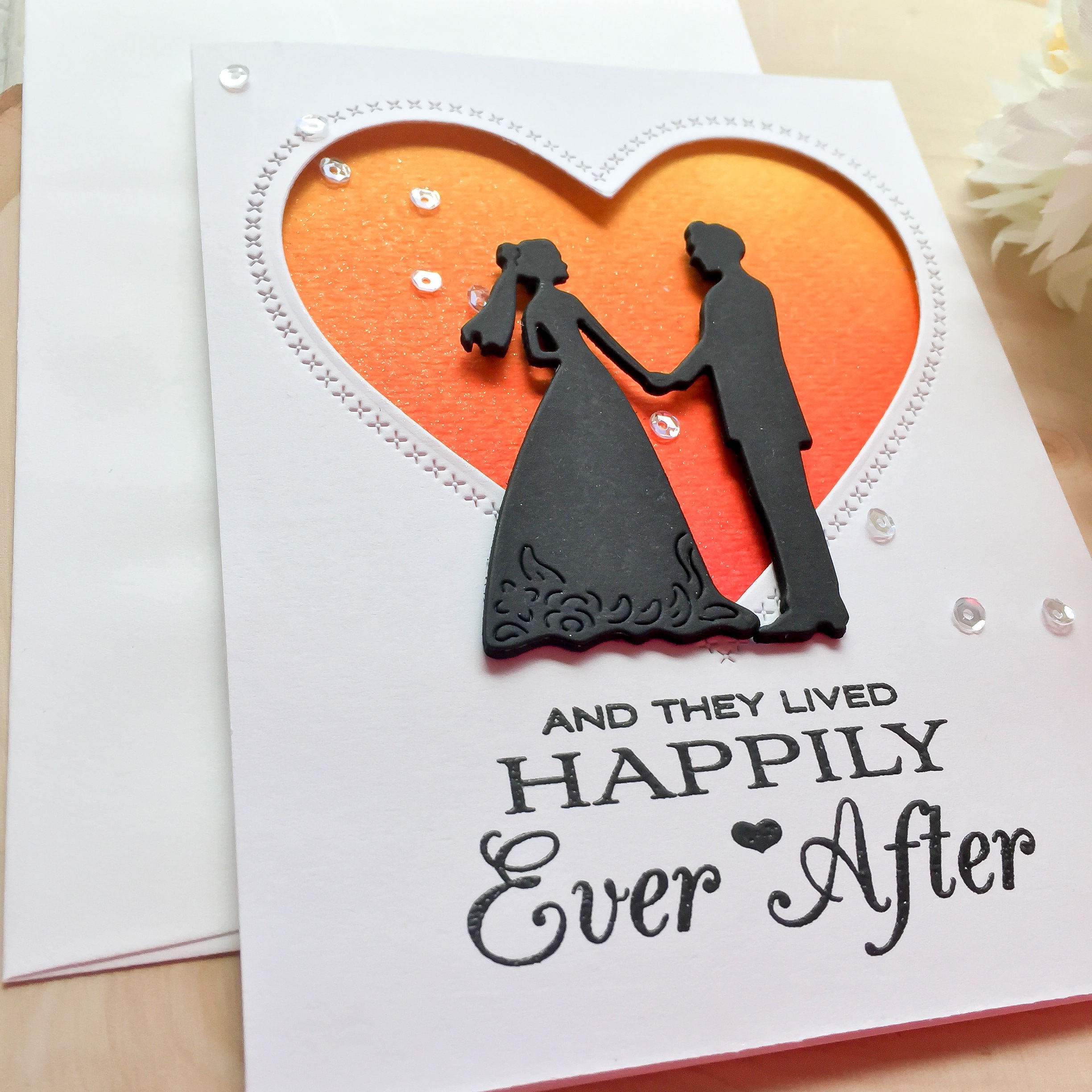 Blank Cards Cards for Wedding Congratulations Wedding Greeting Card Wedding Gifts Happily Ever After Gifts for Bride and Groom