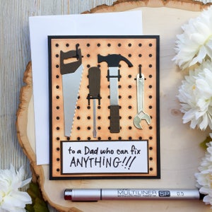 Fathers Day Card, Handmade Card, Dads Day Card, Fathers Day Cards, Card for Dad, Father, Grandpa, Greeting Card, Card for Men, Husband