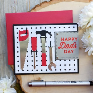 Fathers Day Card, Handmade Card, Dads Day Card, Fathers Day Cards, Card for Dad, Father, Grandpa, Greeting Card, Card for Men, Husband