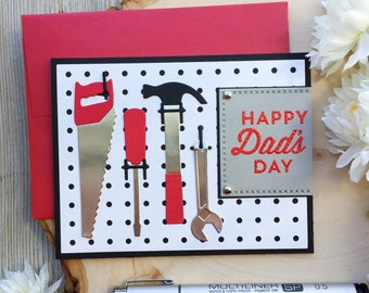 Fathers Day Card, Handmade Card, Dads Day Card, Fathers Day Cards, Card for Dad, Father, Grandpa, Greeting Card, Card for Men, Husband