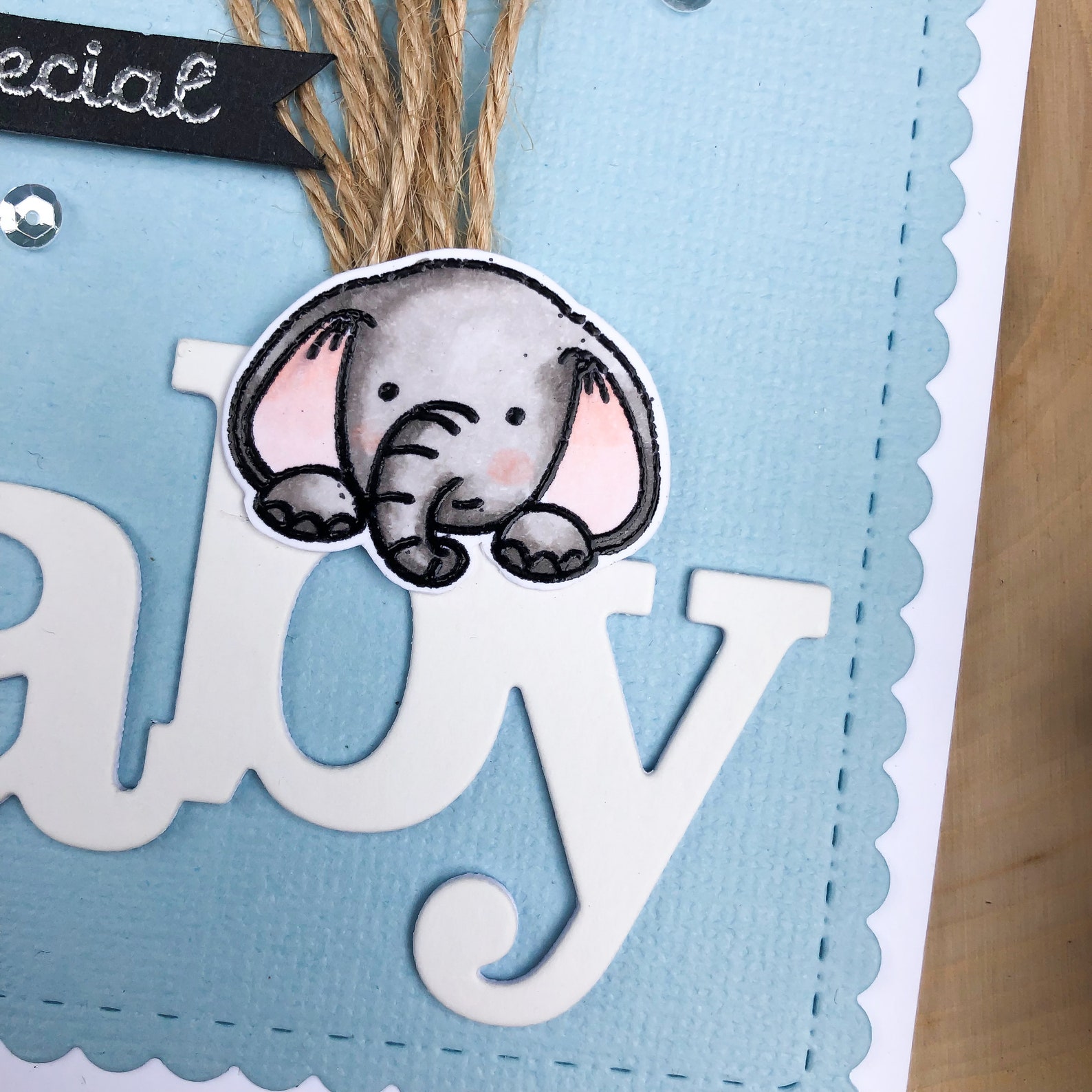 Baby Shower Card Handmade Card Its a Boy Boy Baby Shower Etsy