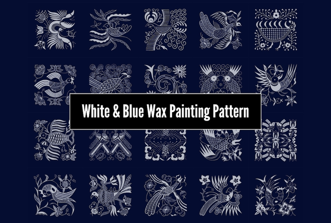 Create Wax Pattern 140 Elegant Wax Painting Patterns, Ornamental Decorative Elements ...