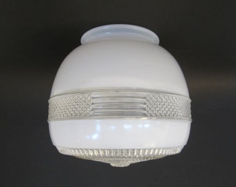 6 Flush Mount Ceiling Light Cover Frosted White Clear Etsy