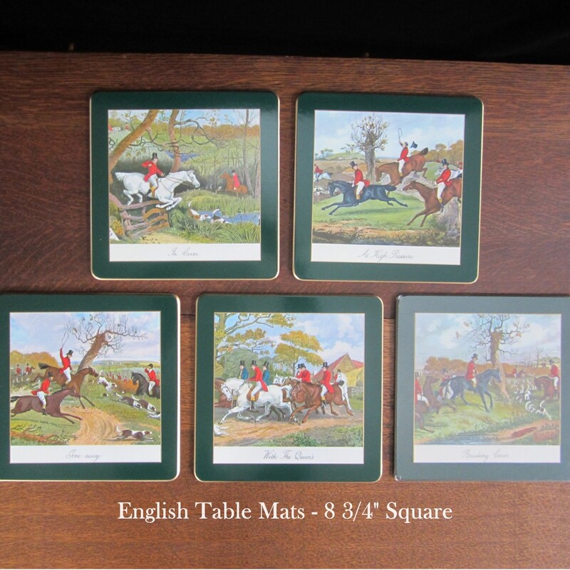 The Hunt Scene Placemat Set