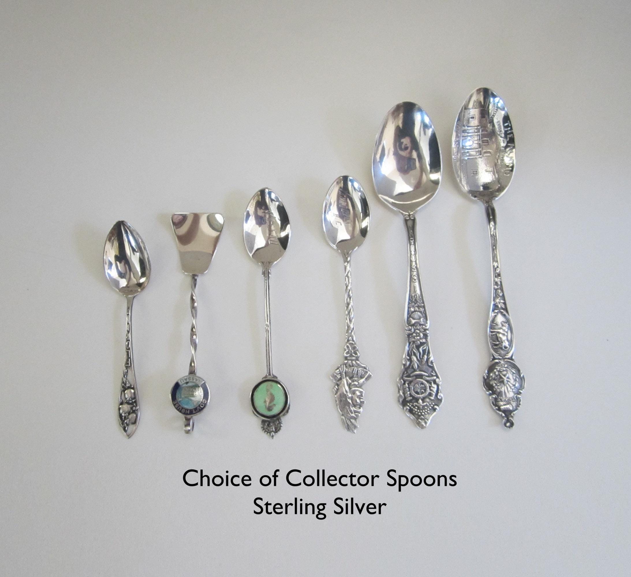 Vintage Silver Hallmark Spoon - Etsy