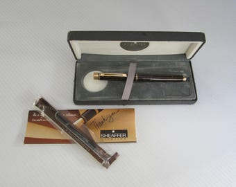 Buy Vintage Sheaffer Targa 1030 Fountain Pen Set: 14k Nib, Thuya