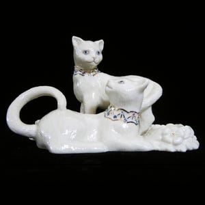 Lenox Cat Figurine - Etsy