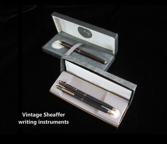 Buy Vintage Sheaffer Targa 1030 Fountain Pen Set: 14k Nib, Thuya