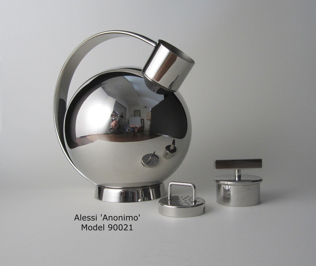 HTF Officina Alessi Bauhaus Cocktail Shaker No. 90021 'anomimo