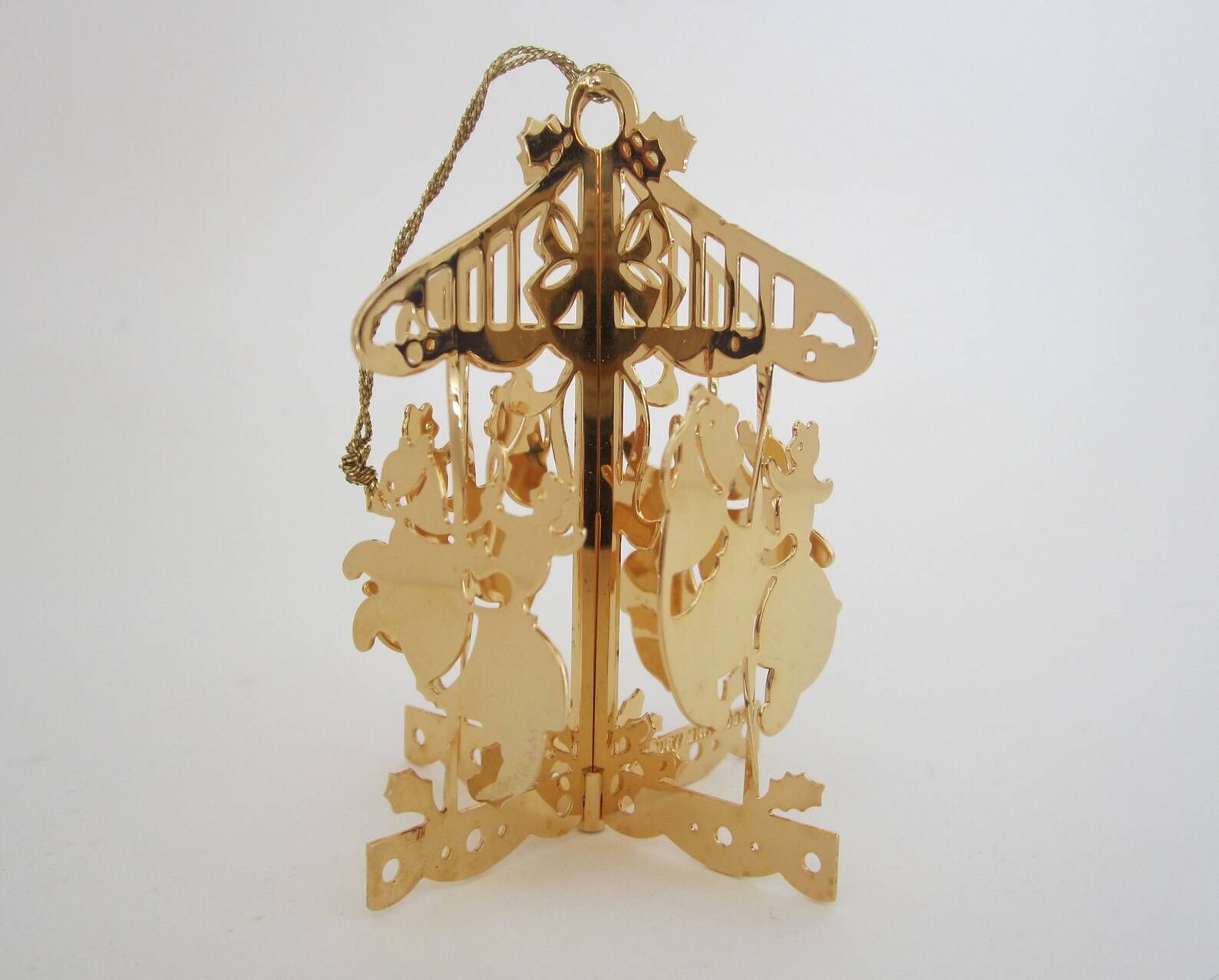 1985 Danbury Mint Merrygoround Christmas Tree Ornament Etsy