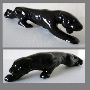 50s Ceramic Panther - Etsy