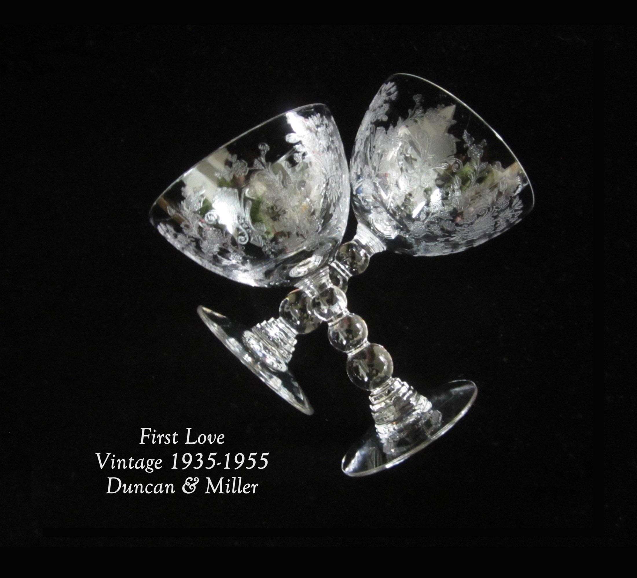 Duncan Miller Terrace Glass - Etsy