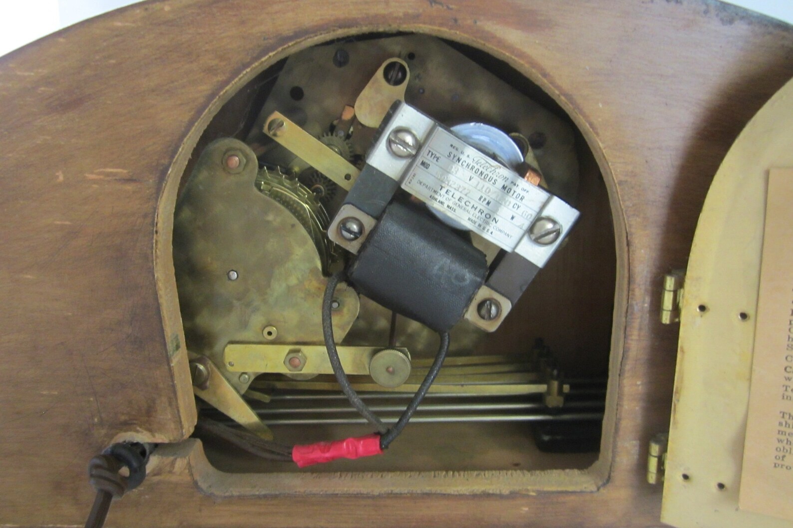 Revere R941 Westminster Chime Clock Vintage 1940s Self Etsy