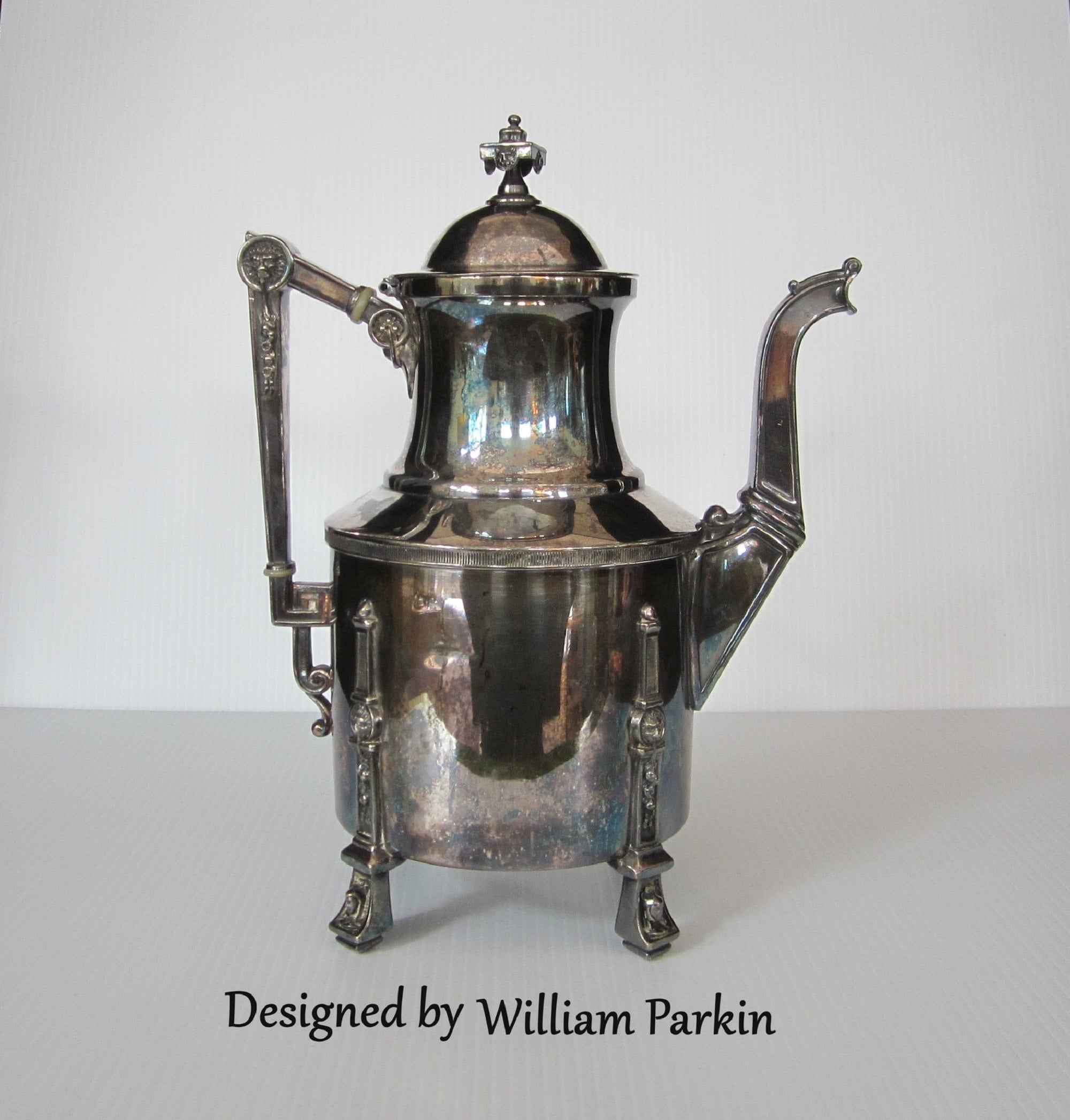 Antique Reed & Barton Silverplate Coffee Pot • C1869 - Etsy
