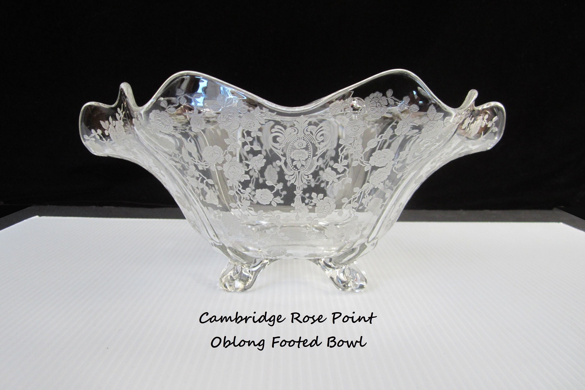 Cambridge Rose Point - Etsy