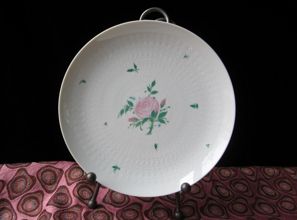 Details about   Rosenthal Romance Rose Pink Plate 7 5/8in 