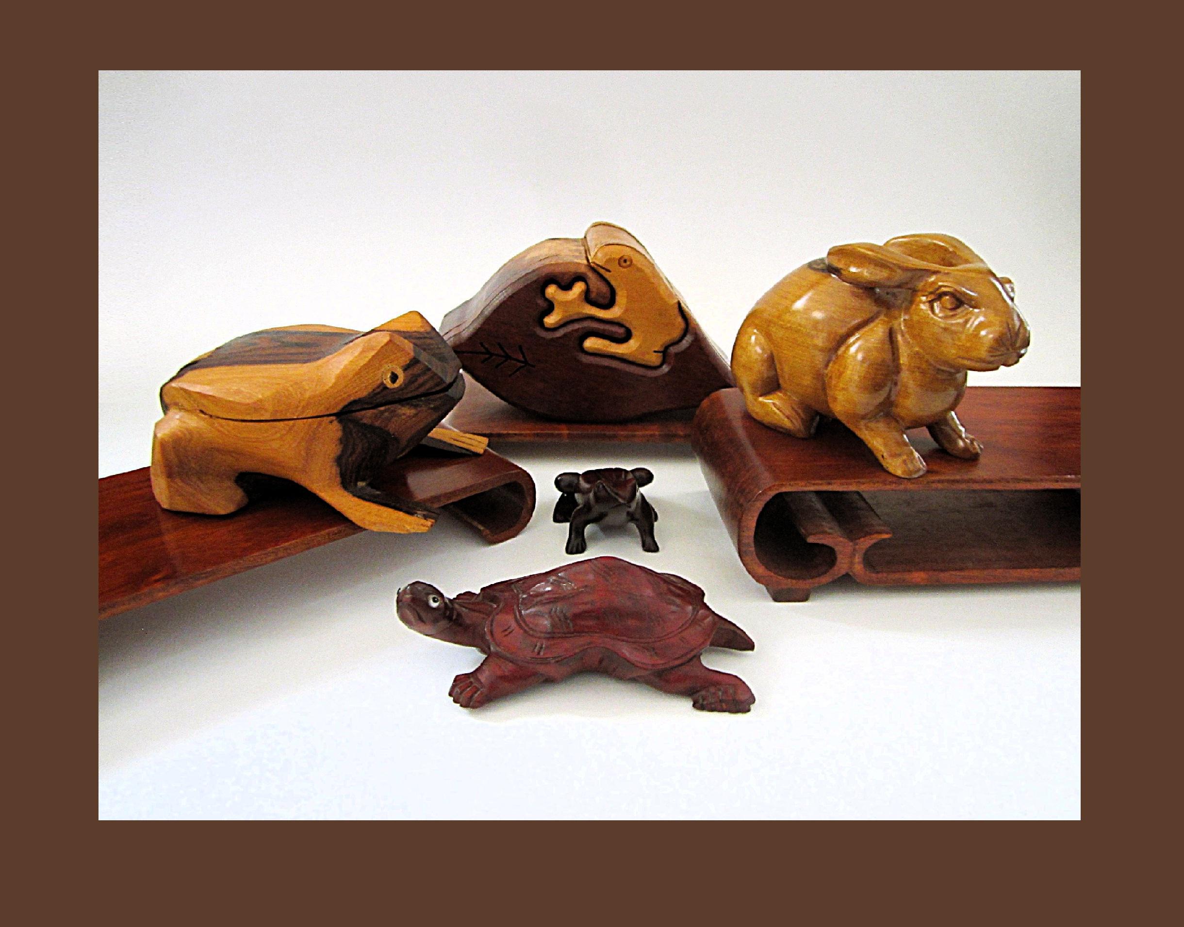 Netsuke Rabbit - Etsy