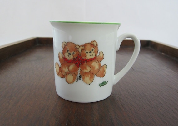 Vintage Lucy and Me Teddy Bear Mug  Enesco, 1979 Children's Cup - Etsy