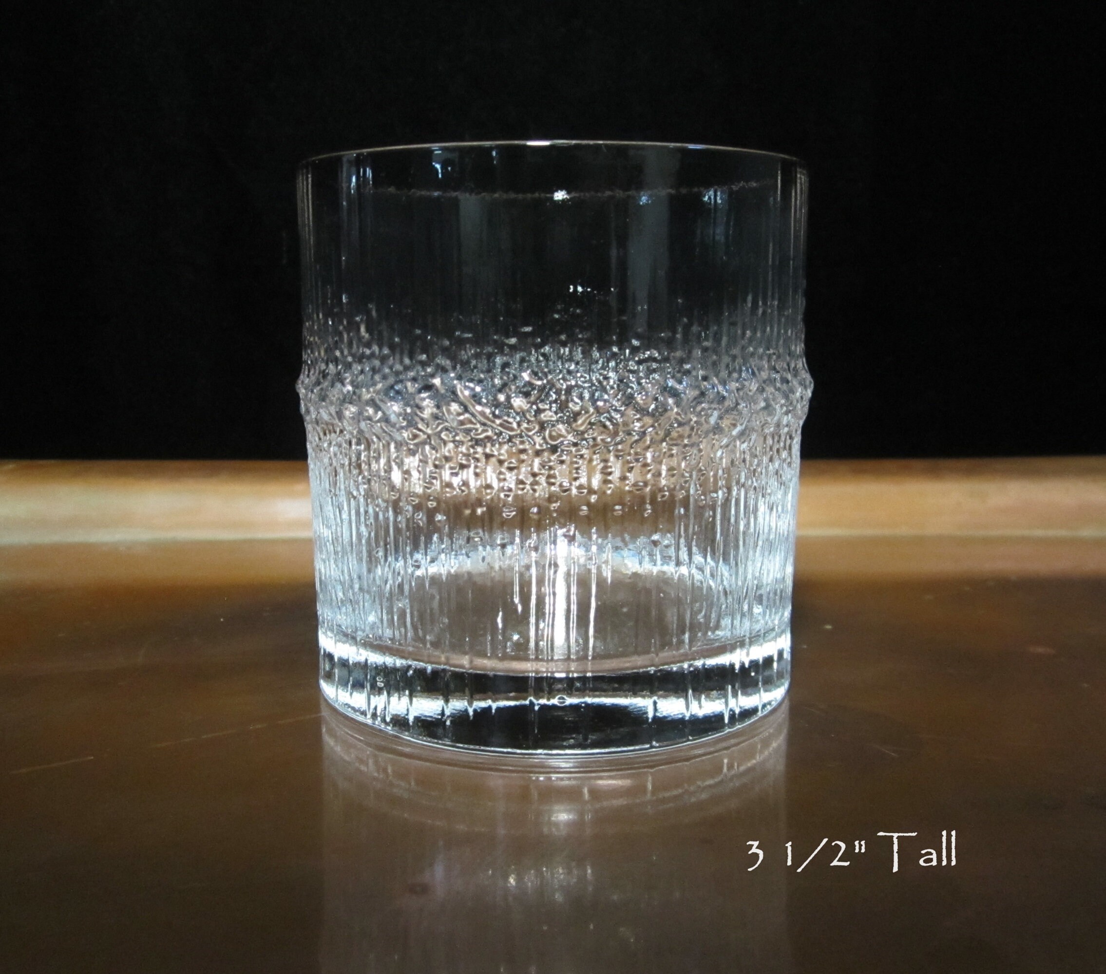 Vintage Iittala Niva Whisky Glasses Boxed Set of 4: Tapio Wirkkala