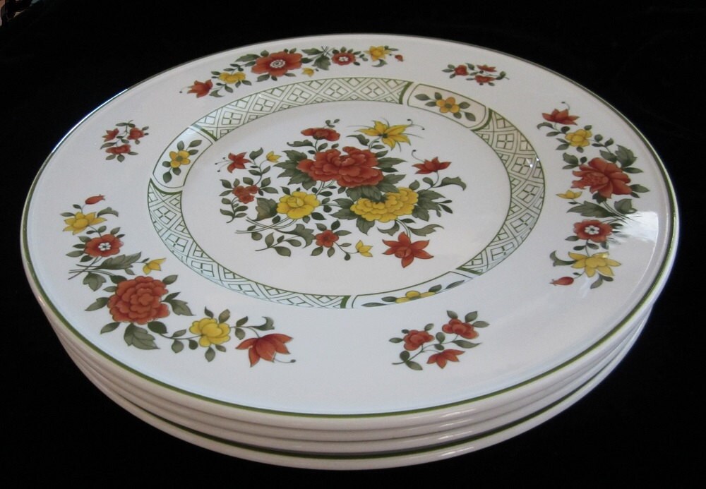 ヴィンテージ】ビレロイ＆ボッホ Summerday 中皿1、大皿2枚セット